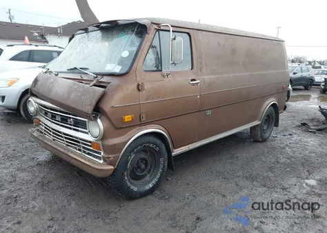 1974 Ford Econoline Van из США, поврежденный, VIN 000000E14AHV12387
